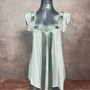 Daytrip White Textured Top